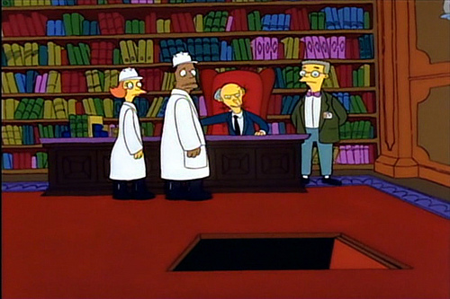 mr burns trapdoor